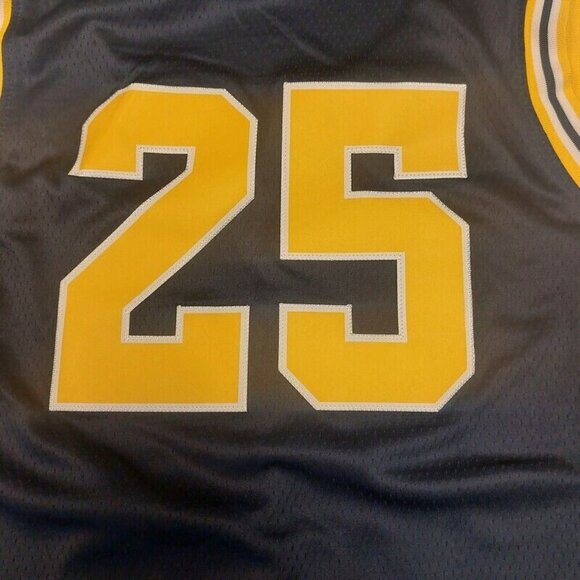Jordan Michigan Wolverines #25 Limited Basketball Jersey Mens Size Medium Blue - Picture 6 of 9